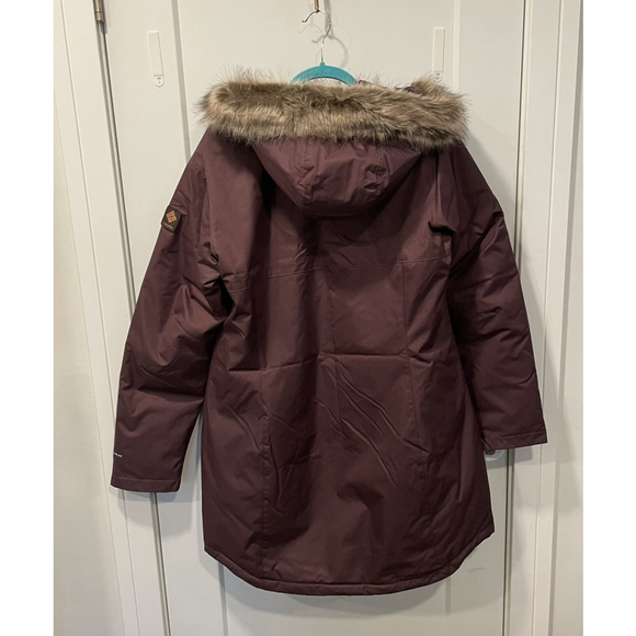 NWT Columbia Women Suttle Mountain Long Insulated Jacket Omni Heat XL - Picture 2 of 9